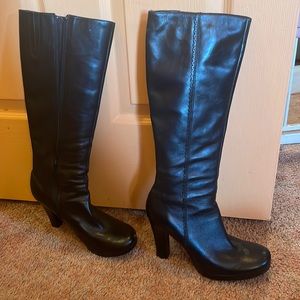 Black leather Charles by Charles David